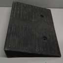 3.9" Rise 1pack Rubber Curb Ramps for Driveway Doorway Shed Threshold Wheelchair, Truck Car Motorcycle Bike Cart Lawn Mowers Angled Step Entry in Ramp, 7000lbs Heavy Duty Powersports Loading Ramp