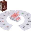 Yellow Mountain Imports Chinese Traditional Mahjong Playing Cards - 144 Card Set