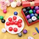 Shappy 72 Pcs Inspirational Stress Relief Balls Motivational Stress Ball Encouraging PU Bulk Balls for Adults Small Therapy Fidget Relief Toys for Valentines Gifts (Colorful)