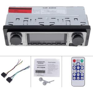 12V Bluetooth Car Radio MP3 Player Vehicle Stereo Audio Support FM/USB/SD/AUX with Remote Control