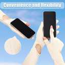 Yahenda 2 Pairs Women UV Long Sun Protection Gloves Touchscreen Arm Sun Driving Gloves UPF 50+ for Outdoor Sports Cycling (White, Black)