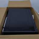 West Bend WBMW110S Microwave Oven 1000-Watts Compact with 6 Pre Cooking Settings, Time and Weight Defrost, Electronic Control Panel and Glass Turntable, Metallic