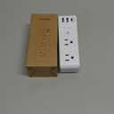 PD 30W Surge Protector Outlet Extender, Rotating Plug, One Beat 6 AC Multi Plug Outlet with 3 USB Ports (1 USB C), 1800J, 3-Sided Swivel Power Strip with Spaced Outlet Splitter for Home Office Dorm - Amazon.com