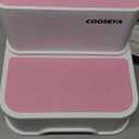 COOSEYA 2 Step Stools for Kids,Toddler Step Stool for Bathroom Sink,No-Slip Double up Stepping for Toddlers Bathroom, Multifunctional Toilet Potty Stool for Kids,Toilet Potty Training(2 Packs)Pink