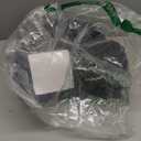 FREE SOLDIER Men's Warm Utility Puffy Quilted Insulated Pants Windproof Winter Pants (Black), XS