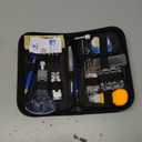 JOREST Watch Repair Tool Kit, Battery Replacement, Strap Adjustment, Bracelet Pin Removal, Band Link Remover, Resizing Tool, Wrench Opening Cover, Case Back Opener, Screwdriver, Spring Bar