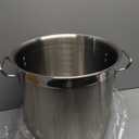 35 Quart Stainless Steel Cooking Pot - Stock Pot with Lid - Large Soup Pot for Cooking, Stew, Pozole, Pasta - Induction Compatible - Ideal for Home & Commercial Use
