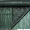 WindscreenSupplyCo] 60% 5'10'' x 100 FT Eyelets Shade Cloth Roll Sunblock Shade UV Resistant Net for Garden Greenhouse Flower Plant Patio Kennel, Green - PS6160GRN