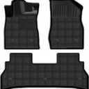 6 PCS Floor Mats & Carpet Mats Fit for 2024 2025 2026 Chevy Trax - 1st & 2nd Row All Weather Protection Liner for Chevrolet Trax Custom Fit Car Accessories