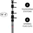 Flagpole-To-Go Portable Flagpole, 14' 4"