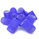 Set Of 12-40 Mm (1-1/2) Self Grip Hair Rollers Pro Salon Hairdressing Curlers Large For Long Hair