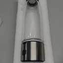 LOOHOI Hydrogen Water Bottle, Upgraded Hydrogen Generator with SPE/ PEM Tech, 16oz Portable Hydrogen-Rich Water Maker, Fast Hydrogen Production, Rechargeable Health Water Cup for Home Office Travel