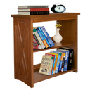 Natural Wood Bookshelf, 3 Tier Bookcase, Freestanding Display Storage Shelves Open Bookshelf for Bedroom, Living Room and Office (Brown, Open Table) (Brown, Table Open)
