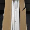 Shintenchi Bathroom Wall Cabinet with Mirror, Mounted Medicine Cabinets with 4 Internal and 6 Open Shelves, Mirrored Door Over The Toilet Storage, Solid White