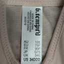 B.tempid Push Up Front Closure Bras for Women Thick Padded Racerback Add 2 Cups Plunge Bra Underwire, Size 34DDD