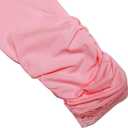 Bienzoe Stretch Girls Legging for School: Kid Toddler Yoga Dance Cotton Tights 3pcs Set