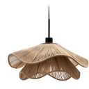 xiongying The Elegance of The Jute Cap Wisteria Pendant Light, 23.6 in