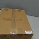 TV Tray Side Table Sofa Tray for Couch Heavy Metal Base Swivel/Adjustable Height, Sofa Bed Bathroom Living Room, Study TV Tray C Shaped End Table Food Snack Trays for Eating Small Spaces (11.8*15.7 in, Brown)