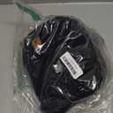 Winter Hat Scarf Gloves and Ear Warmer, Warm Knit Beanie Hat Touch Screen Gloves Set Winter Gifts Neck Scarves for Women (Black)