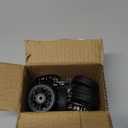 Luggage Wheels Replacement OD 50mm, 8 Pcs Suitcase Replacement Double-Row Wheels, Wear Resistant Rubber Repair Swivel Casters for Travel, Silver