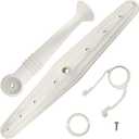 PartsBroz Middle Spray Arm Kit 675808 - Compatible With Whirlpool Kenmore KitchenAid Dishwasher - Replaces 679719 AP3115182 PS382824 3378147 3379644 9742989 9742992 9742995 9743210 675808C2 675808VP