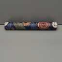 Blue Boho Wallpaper Peel and Stick,Vintage Floral Contact Paper 17.5" x 393.7", Retro Flower Paisley Botanical Wall Paper Self Adhesive Removable Waterproof for Walls Shelves Cabinet Table Decoration