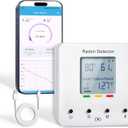 Bluetooth Radon Detector for Home & Basement, Portable Radon Test Kit with Real Time Gas Concentration, Temp & Humidity Monitoring, App Alerts, Detect Hidden Risks and Breathe with Confidence