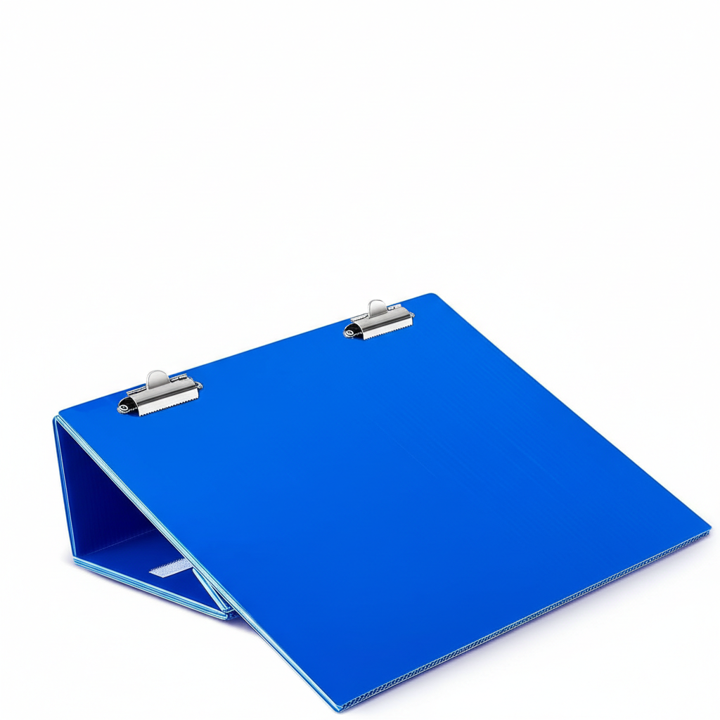 Nuanchu Folding Slant Board for Writing 14 x 12 Inch Large Slanted Clipboard Adjustable Tilted Writing Board Sloped Surface to Improve Handwriting Legibility Endurance for Office Reading(1 Pcs)