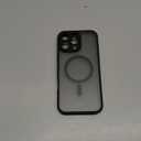 TOCOL for iPhone 16 Pro Max Case, Compatible with Magsafe, Full Camera Protection, Drop Protection, Magnetic Translucent Matte Back Bumper Phone Case for 16 Pro Max 6.9-Inch (Black)