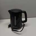 Toastmaster Electric Kettle by Select Brands - Cordless Electric Water Boiler for Coffee, Tea & More - Use This Electric Tea Kettle in Your Kitchen or Dorm - 1.7 Liters, Black