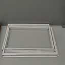 LBG Products Window Air Conditioner Side Panel and Frame Set,AC Accordion Filler Kit,Fits Most 12000BTU Window Air Conditioners,Window AC Side Panels