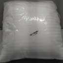 Oubonun 18 x 18 Throw Pillow Inserts, Firm and Fluffy Decorative Square Pillows for Couch Bed Sofa with Soft Cotton Cover White Cushion with Down Alternative Pack of 2