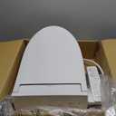 TOTO SW3074#01 WASHLET C2 Electronic Bidet Toilet Seat with PREMIST and EWATER+ Wand Cleaning, Elongated, Cotton White