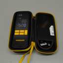 Tire Inflator Portable Air Compressor - 4X Faster 160 PSI Portable Air Pump for Cars - Cordless Tire Inflators with Gauge - Portable Tire Inflator for Car, Pickup, Bike and More (Yellow Black)