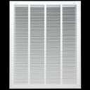 HVAC Premium 20 x 30 Duct Opening Steel Return Air Filter Grille, for 1-inch Filter, Removable Door, Flat Stamped HVAC Vent Cover Grille, Outer Dimensions 22.5 x 32.5