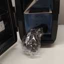 Cooluli Mini Fridge for Bedroom - Car, Office Desk & Dorm Room - Portable 4L/6 Can Electric Plug In Cooler & Warmer for Food, Drinks, Skincare Beauty & Makeup - 12v AC/DC & Exclusive USB Option, Black