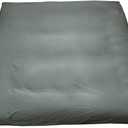 MAXYOYO Mattress Cover for Traditional Japanese Futon Mattress, Futon Floor Mats Cover with Zipper, Super Soft and Machine Washable, Dark Grey, Twin