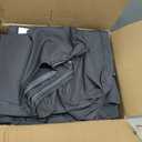 8pcs Outdoor Patio Cushion Covers Replacement, 24" Zippered Outdoor Cushion Covers Waterproof, UV Resistant & Washable Patio Furniture Cushion Covers Waterproof for Patio Sectional, Lght Grayi