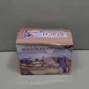 Beach Toys for Kids Ages 4-8, Toddler Snow Toy Set Includes Beach Truck, Bucket, Shovel, Rake, Scoop, Trowel, Sandbox Toy for Toddlers Ages 3-5, Travel Beach Sand Toys for Kids Ages 8-12