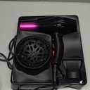 Mannice Hair Dryer, 3500 Watt Professional Salon Ionic Blow Dryer with AC Motor, 3 Heat Settings, 2 Speeds, Cool Shot Button, Tourmaline Ceramic, Concentrator & Diffuser Attachments, Purple, 110V