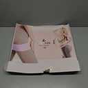 Pilates Kit, Home Pilates Workout Kit for Women, Pilates Equipment with 14.5" Pilates Ring and Ball, Resistance Bands, Ankle Weights, Sliders & Grip Socks Accessories for Starter Home Workouts (Pink)