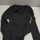 SUUKSESS Women Turtleneck Cashmere Blend Sweater Long Sleeve Shirts Fall Basic Thermal Tops Winter Clothes (Small, Black)