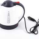 Boiling Hot Water Car Kettle Electric Automatic Shut Off, Portable Water Heater Boiler Stainless Steel Kettle Electric, Travel Coffee Tea Pot Electric Kettles,12v DC Cigarette Lighter,1000ml