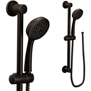 Moen Oil Rubbed Bronze Eco-Performance Detachable Handheld Showerhead with 24-inch Slide Bar and 69-inch Hose, 3868EPORB