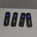 (Pack of 4) Replacement Remote Control Only for Roku TV, Compatible for TCL Roku/Hisense Roku/Onn Roku/Sharp Roku/Element Roku/Westinghouse Roku/Philips Roku Smart TVs (Not for Roku Stick and Box)