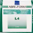 Abena Abri-Form Comfort Plastic-Backed Briefs, Level 4, (Medium To Large Sizes) Large, 12 Count