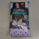 Hanes Women's Underwear Briefs Pack, 6-Pack, Cotton Brief Panties for Women, Moisture-Wicking (Plus Size) (11, Solid/Print Mix)