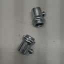 Stainless Steel 304 Compression Adapter 1" OD x 1" NPT Male Tube Fitting, Pack of 2, 1" OD x 1" Mnpt