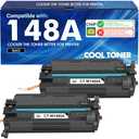 148A Toner Cartridge Black 4001n 4101fdw W1480A 148X Compatible Replacement for HP 148 148A W1480X for HP LaserJet Pro MFP 4101fdw 4101fdn Pro 4001dw 4001dn Printer Ink (2 Pack with Chip)