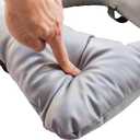 Bedside Soft Commode seat Cushion, Thick Pad PU Cover with Fixing Straps for Commode Chair, Washable Toilet Seat Cushion Warmer for Elderly Adults